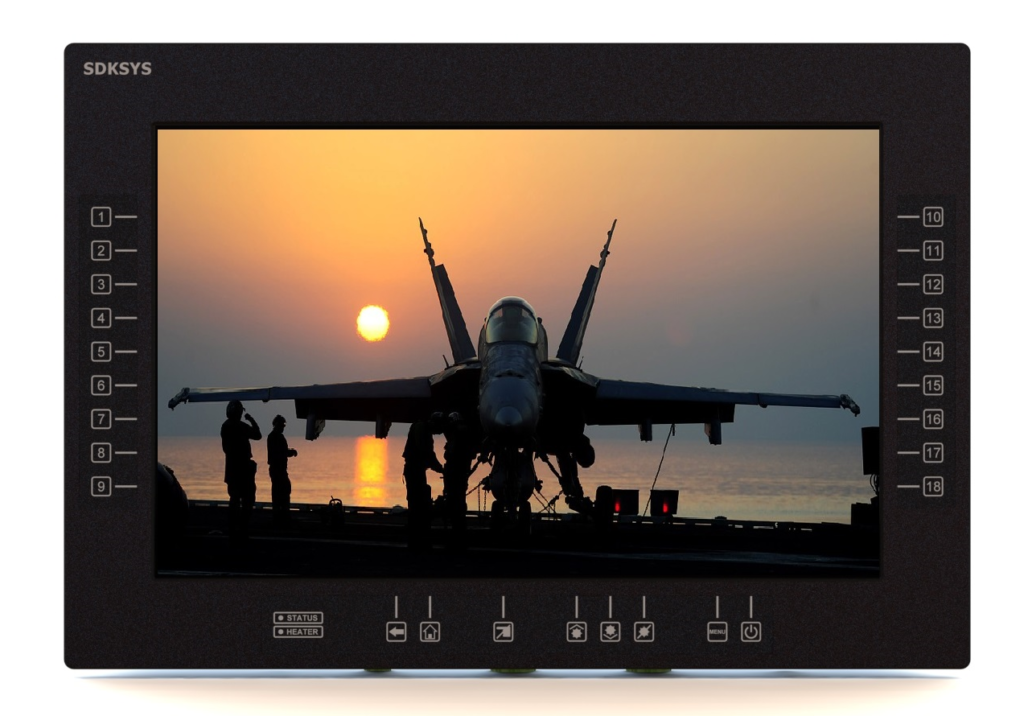 Rugged Multi-Function Display | SDK Embedded Systems Ltd.