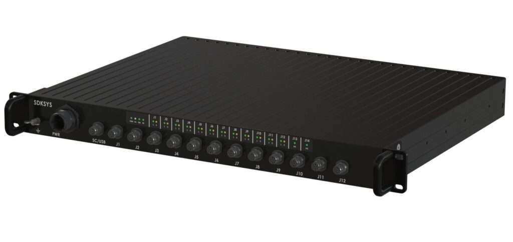 Avcomm 12-Port Industrial Unmanaged Ethernet Switch 4012GX4-AC