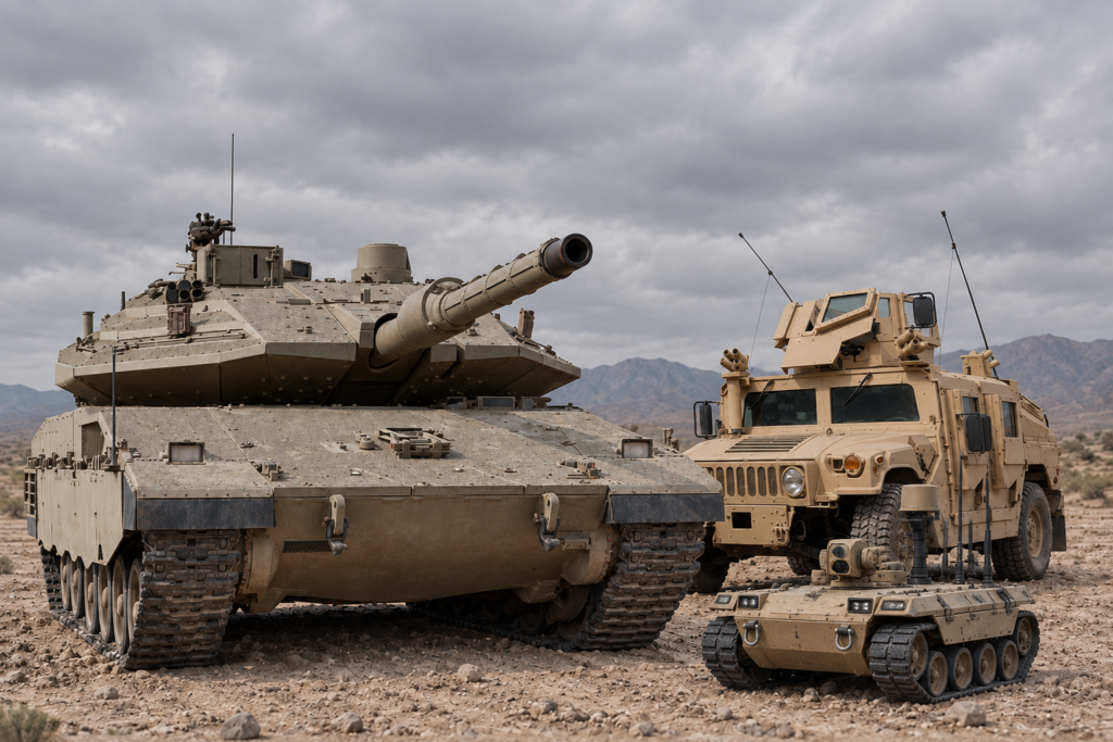 Rugged solutions for ground vehicles